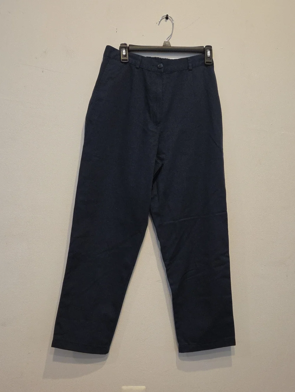 L.L. Bean Navy Straight-Leg Women's Chinos